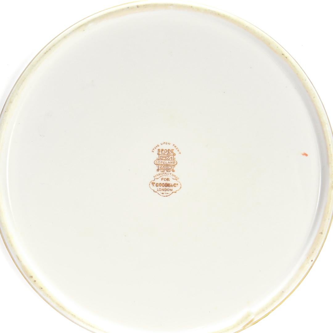 Six exemplaires du 19e siècle. Bols en porcelaine Copeland avec oiseaux de paradis peints à la main en vente 3
