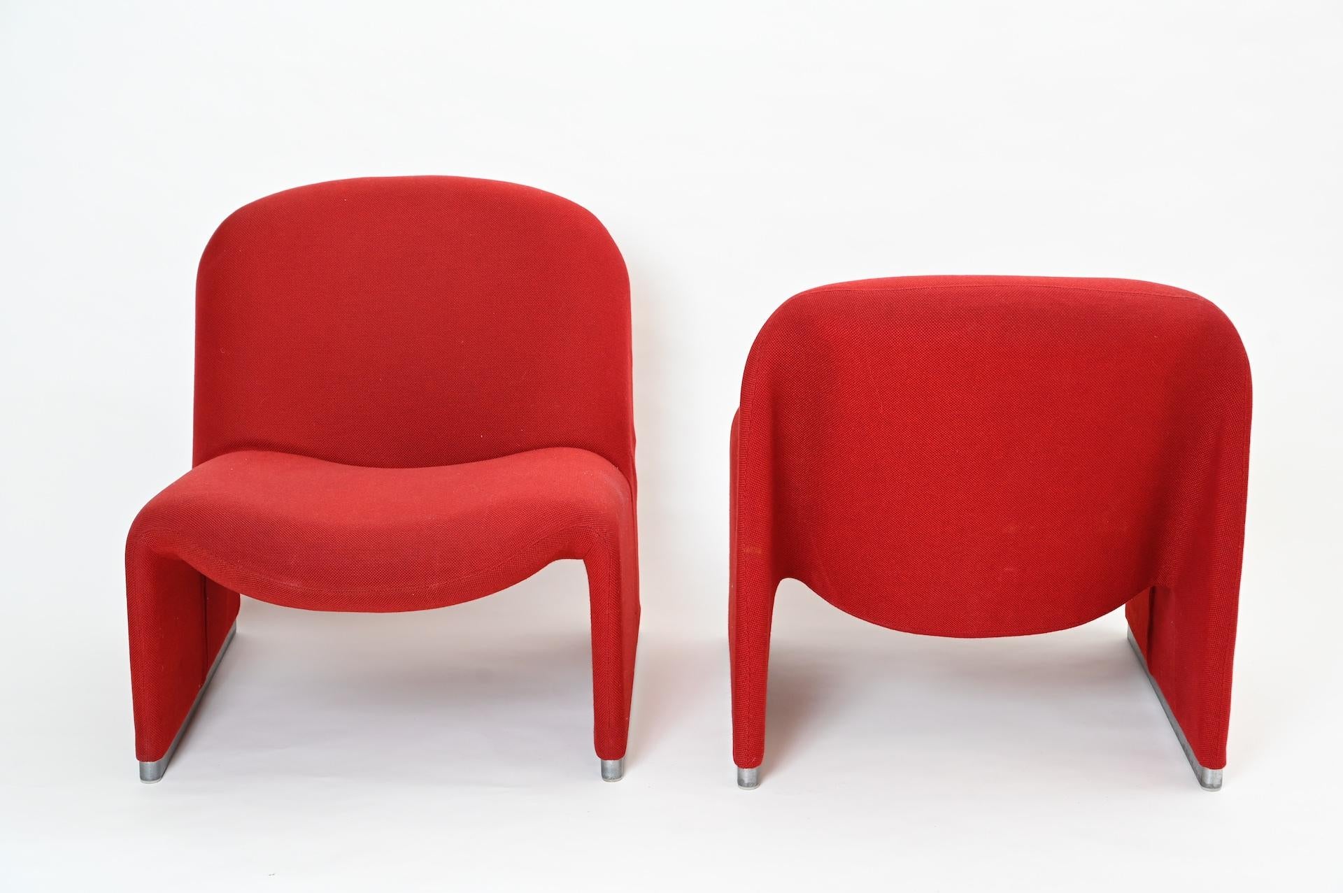 Six Alky Chairs by Giancarlo Piretti for Artifort 4