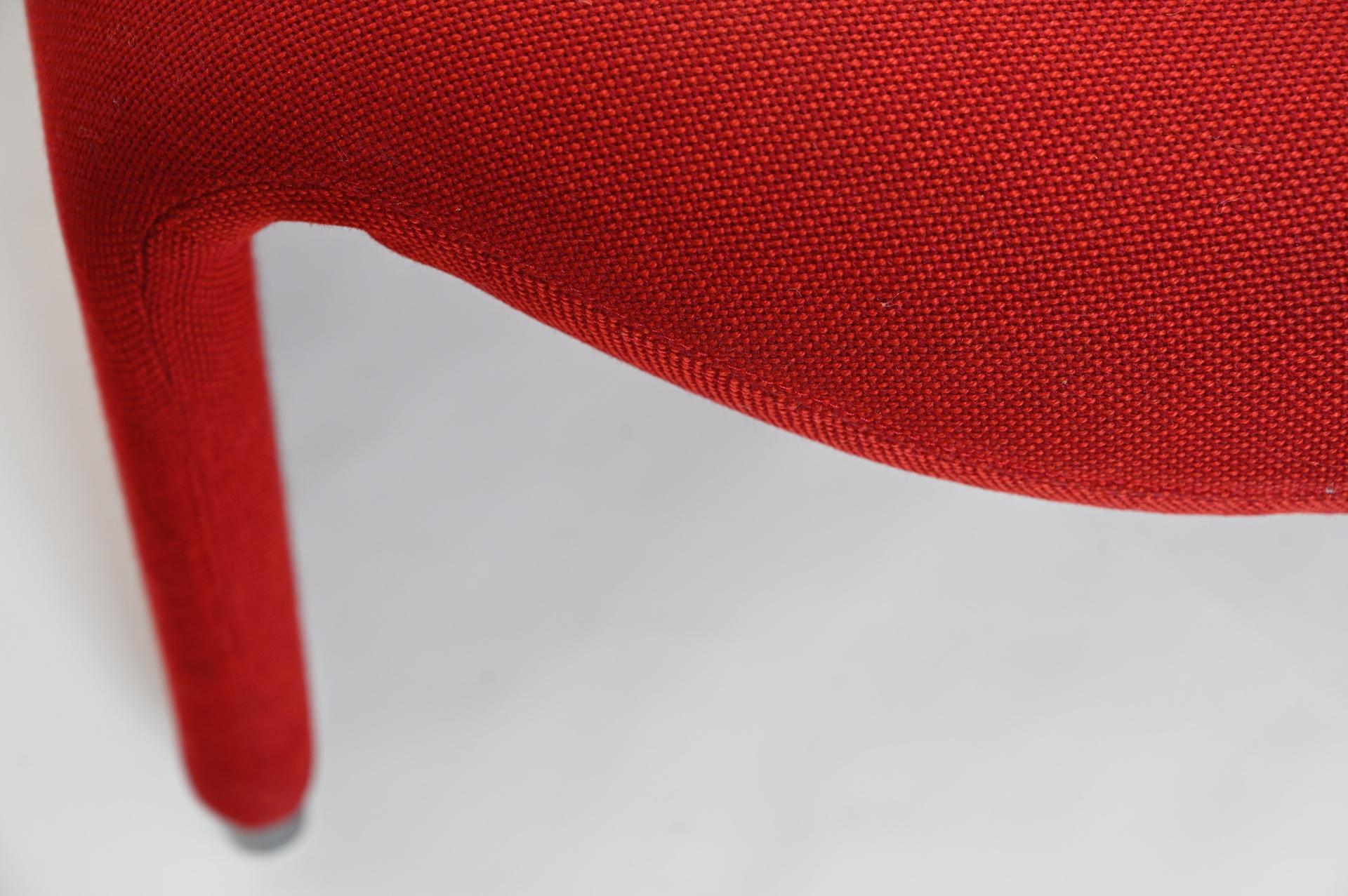 Six Alky Chairs by Giancarlo Piretti for Artifort 8
