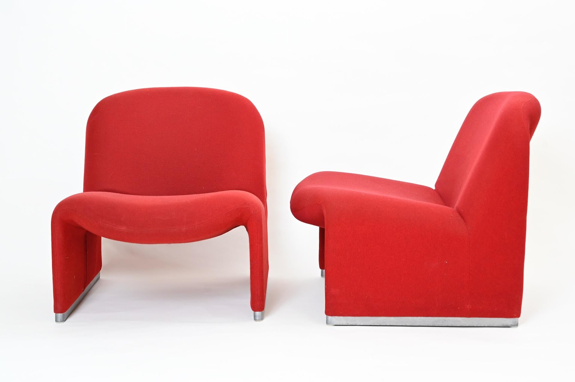 Six Alky Chairs by Giancarlo Piretti for Artifort 2