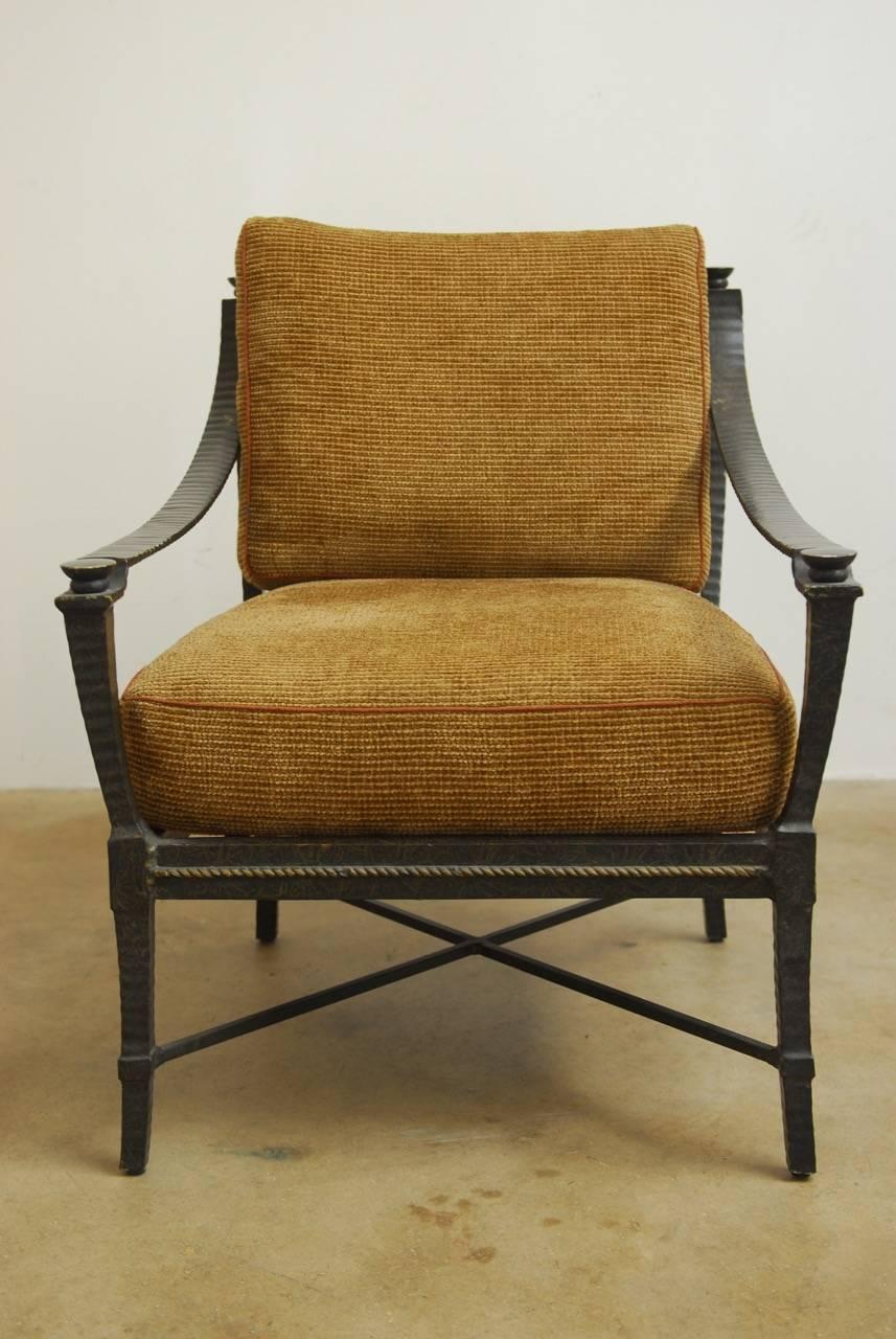 American Six Andalusia Royal Lounge Chairs by Richard Frinier for Century