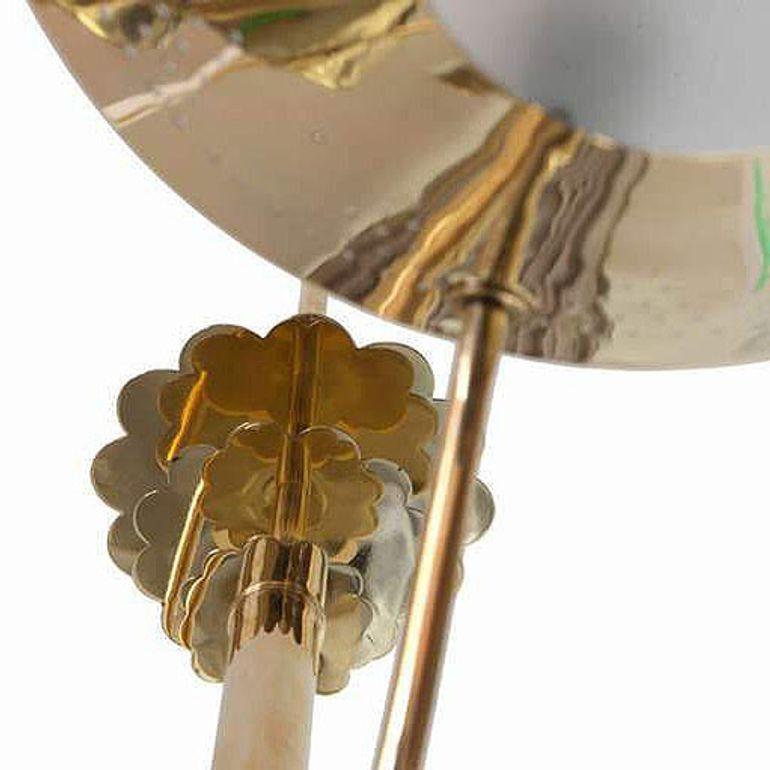 Metà XX secolo Lampadario austriaco a sei bracci, 1950 circa in vendita