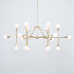 Six Arm Eighteen Sphere Lobby Chandelier by Lights of London