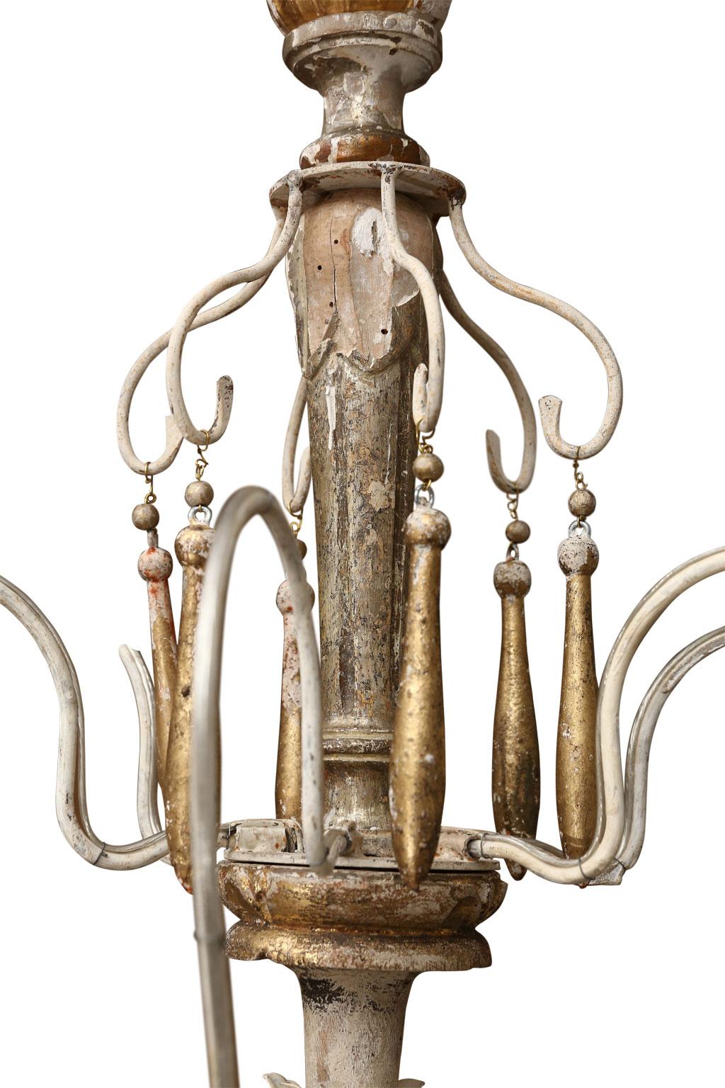 Six-Arm Italian Chandelier 2