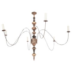 Six-Arm Italian Chandelier