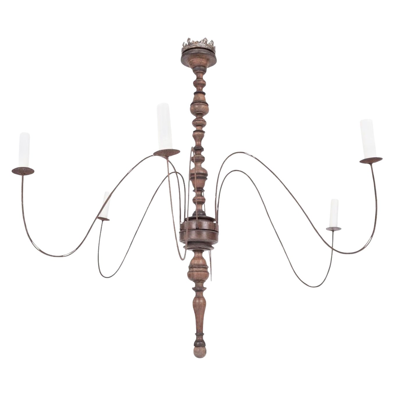 Six-Arm Italian Chandelier