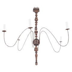 Six-Arm Italian Chandelier