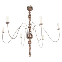 Six-Arm Italian Chandelier