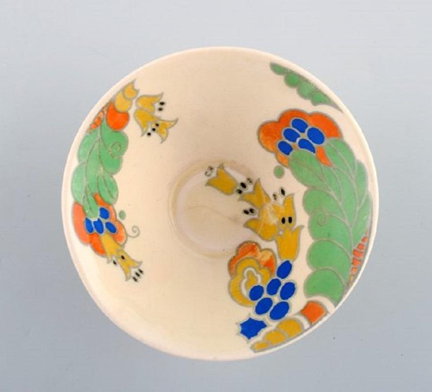 Mid-20th Century Six Art Deco Bowls, Dishes and Plates in Porcelain, Royal Doulton, England