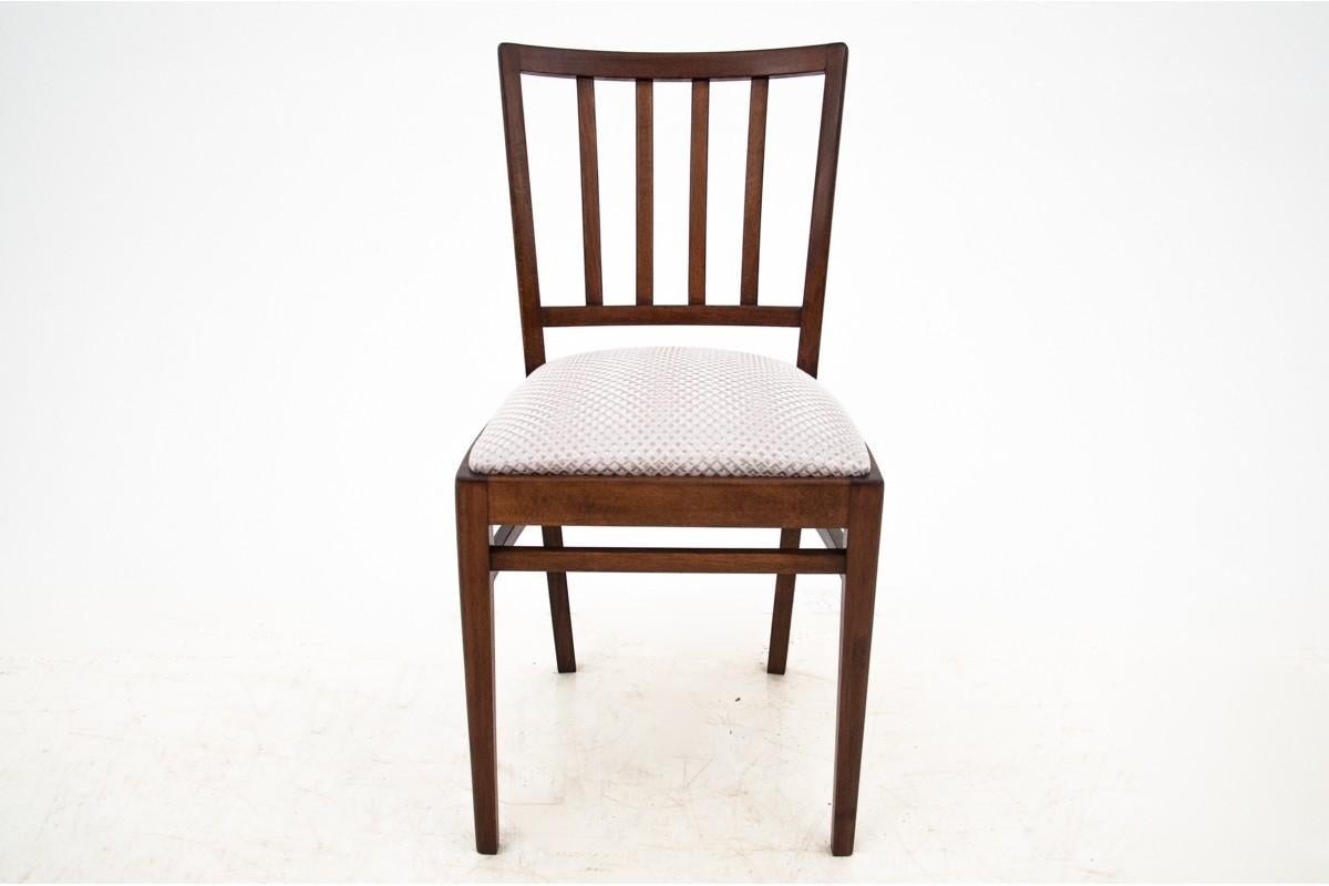 Mid-20th Century Six Art Deco Dining Room Chairs