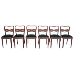 Six Art Deco Dining Room Chairs
