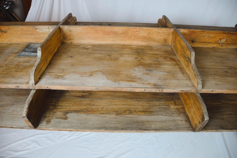 Six Bin German Cigar Rolling Factory Table For Sale at 1stDibs cigar rolling table for sale