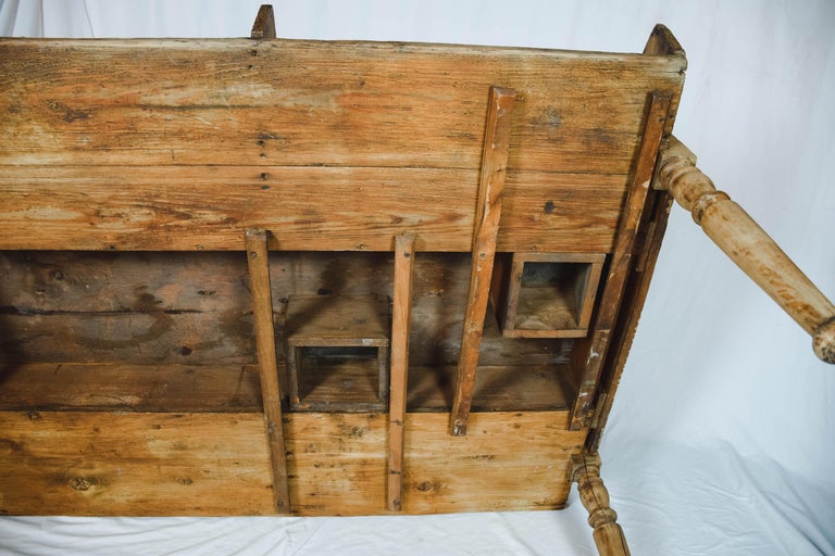 Six Bin German Cigar Rolling Factory Table For Sale at 1stDibs