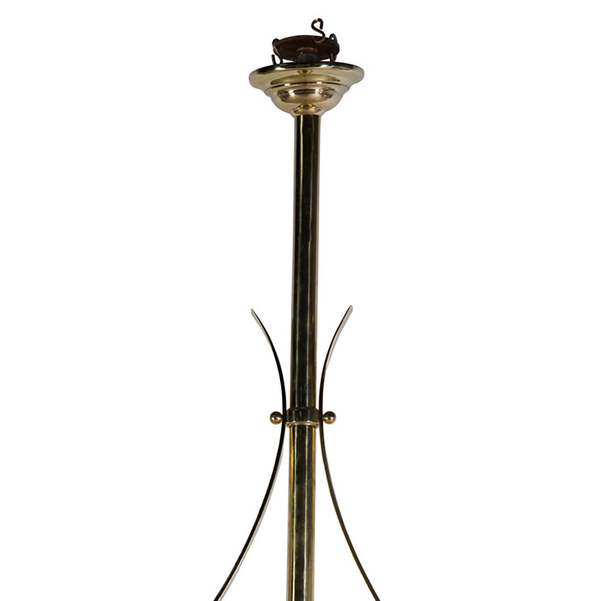 Six Branch 19th Century Billiard Light In Good Condition In Gloucestershire, GB