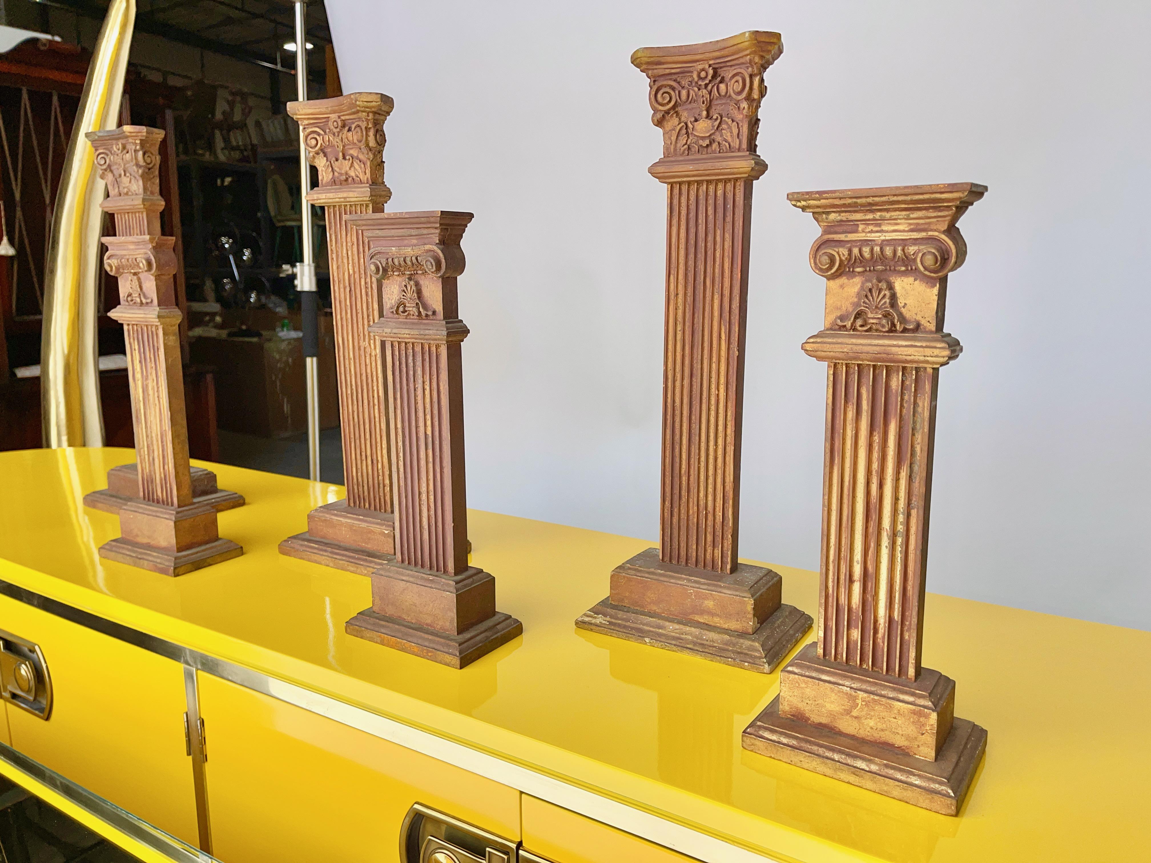 decorative wooden columns