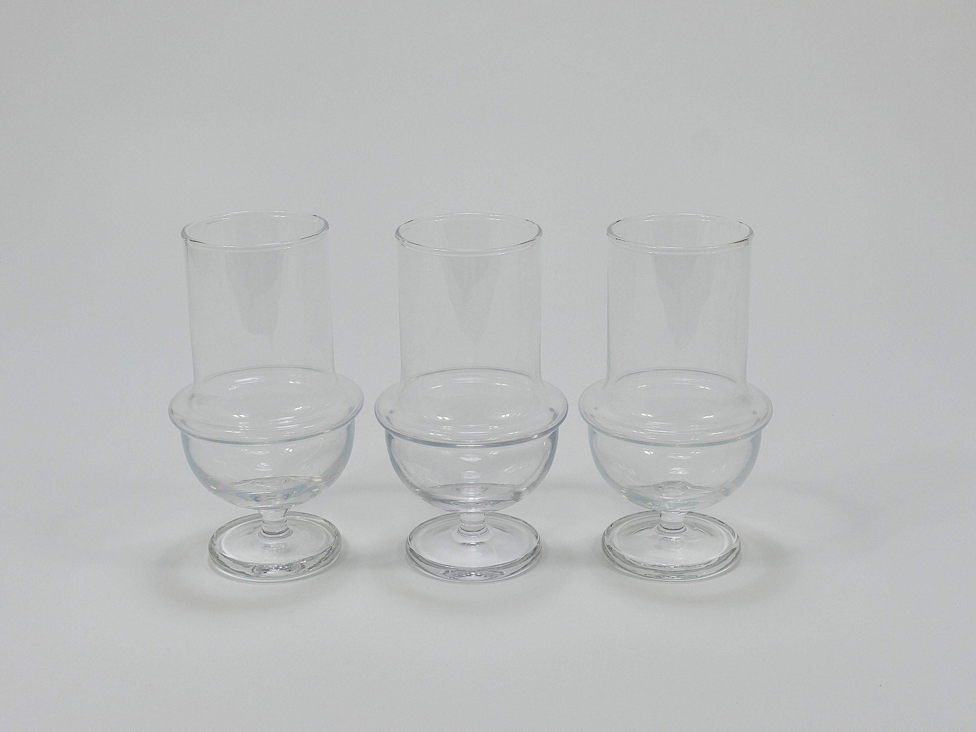 Six Carl Aubock Mid-Century Cocktail Glasses by Ostovics Culinar, Austria, 1970s For Sale 1
