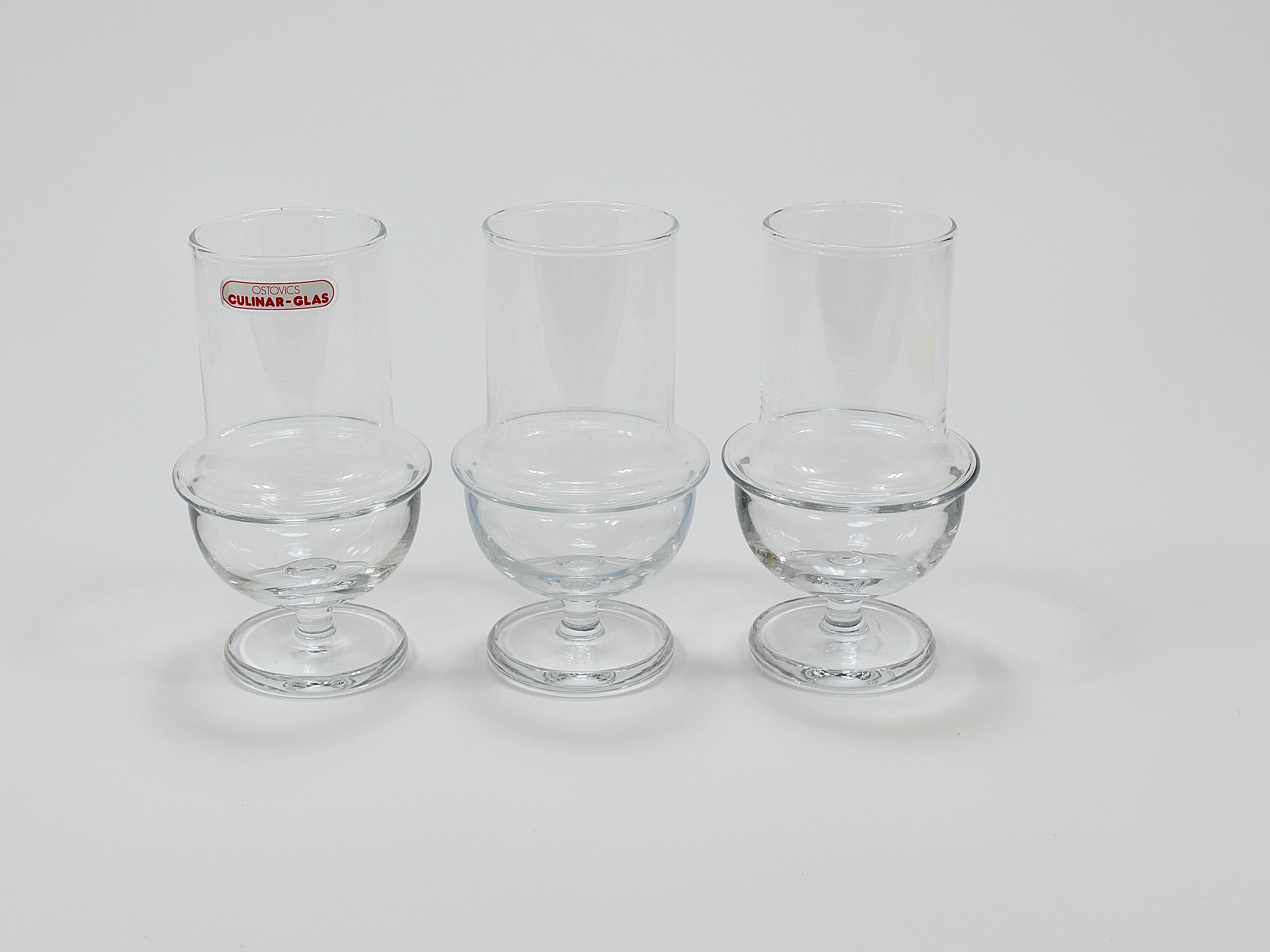 Six Carl Aubock Mid-Century Cocktail Glasses by Ostovics Culinar, Austria, 1970s For Sale 2