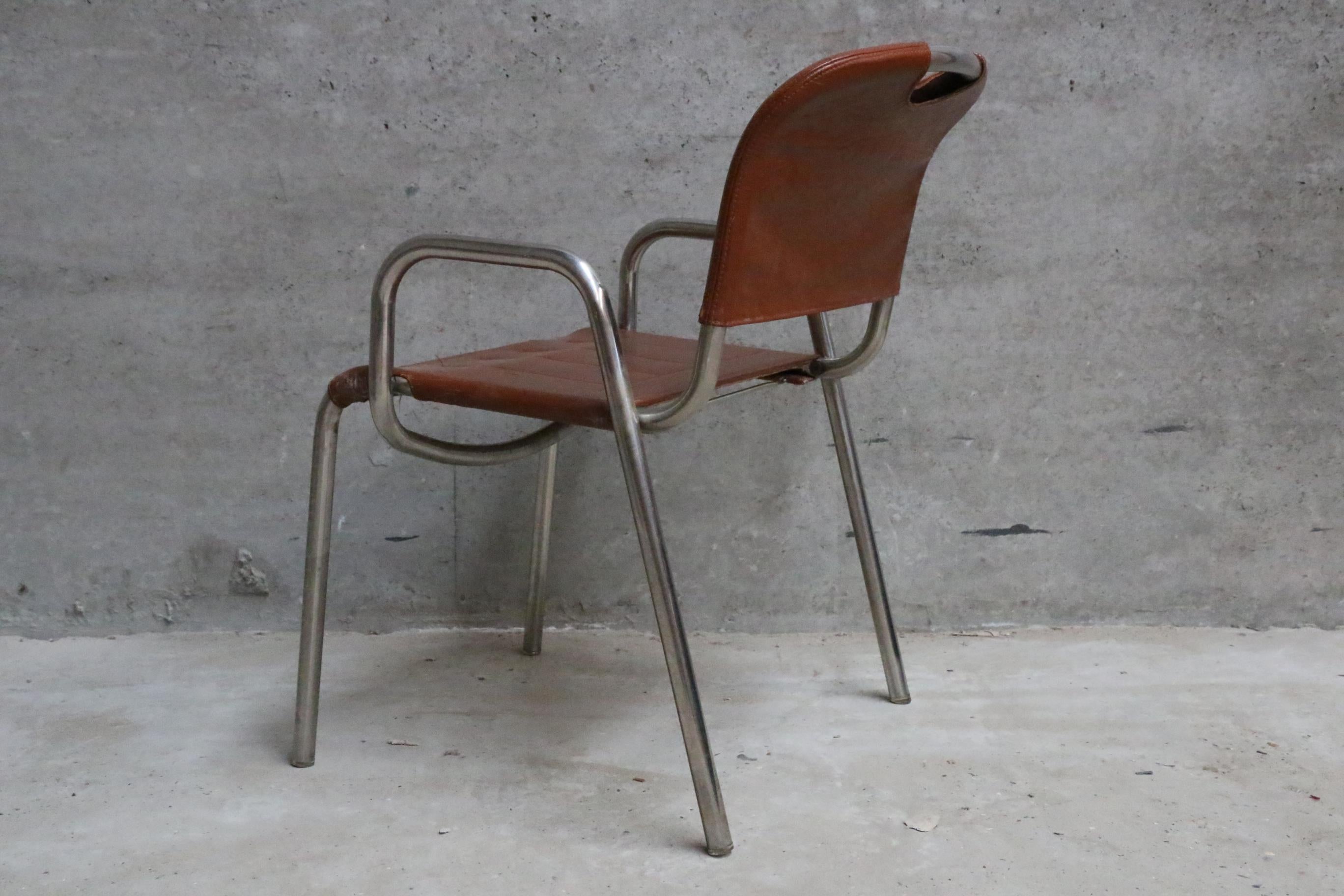 Mid-20th Century Six Castiglia Chairs by Zanotta, circa 1968