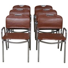 Six Castiglia Chairs by Zanotta, circa 1968