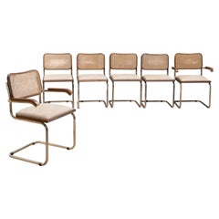 Six Cesca Style Dining Chairs