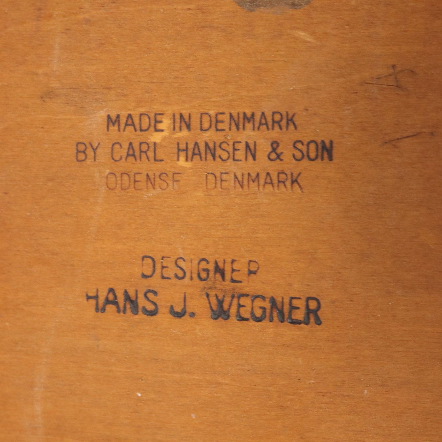 Six 'CH30' Hans Wegner Chairs for Carl Hansen & Son, 1950s, 1960s 4