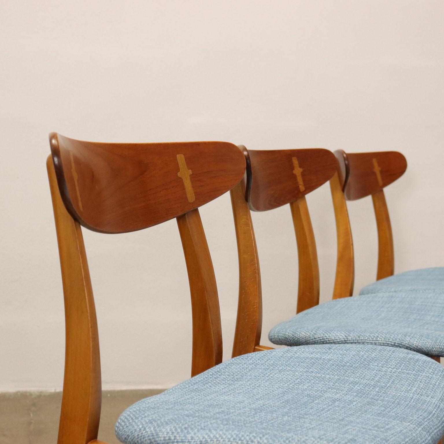 Danish Six 'CH30' Hans Wegner Chairs for Carl Hansen & Son, 1950s, 1960s