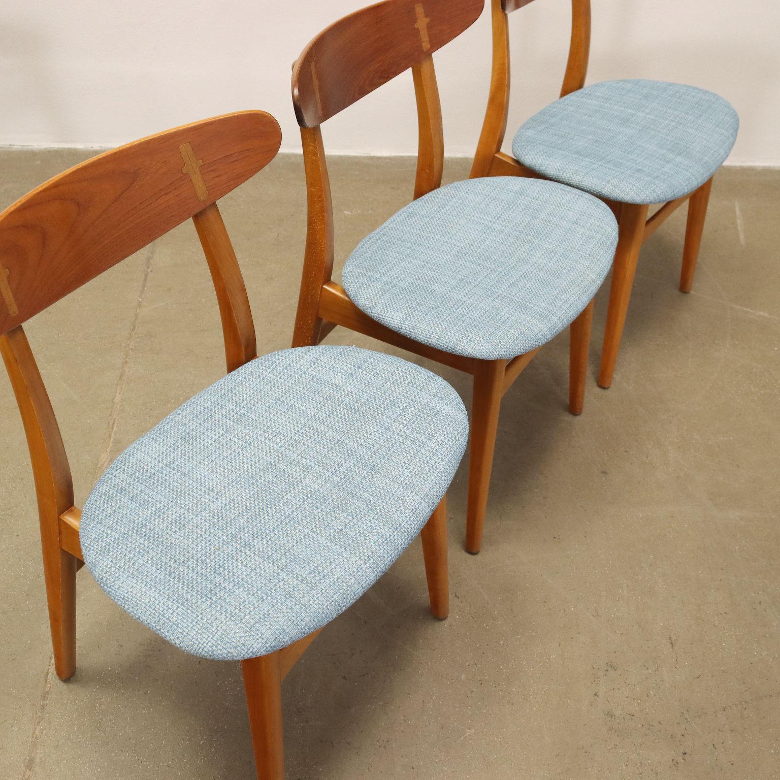 Six 'CH30' Hans Wegner Chairs for Carl Hansen & Son, 1950s, 1960s 1