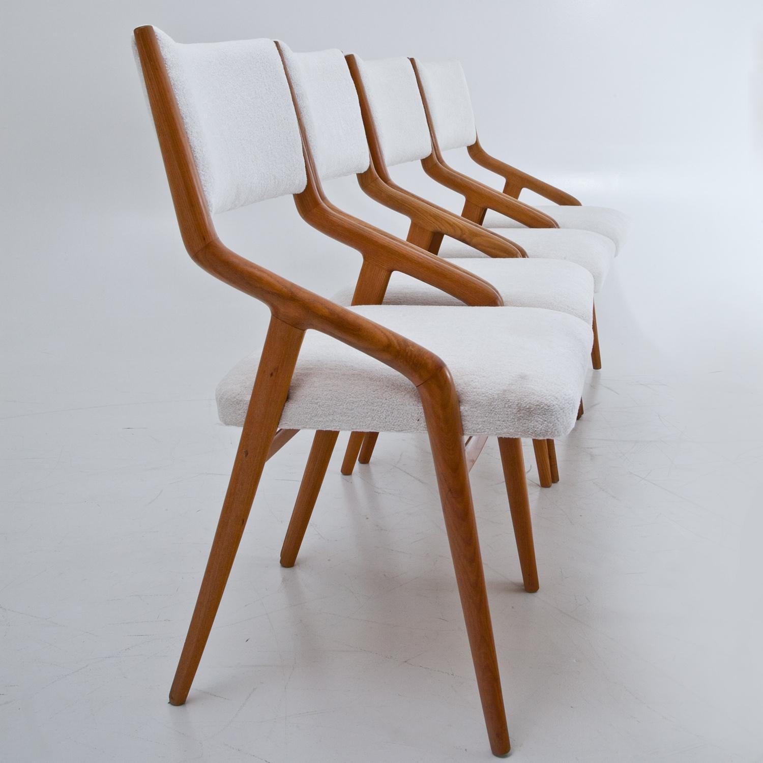 Six Chairs Attributed to Mario Gottardi, Italy Mid-20th Century 1