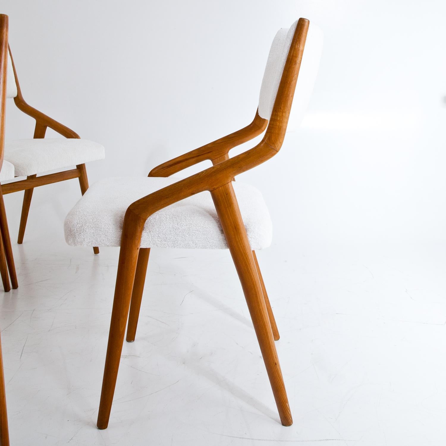 Six Chairs Attributed to Mario Gottardi, Italy Mid-20th Century 2