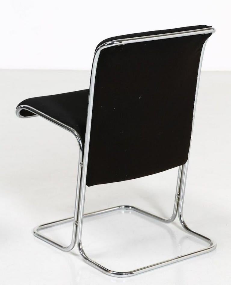 Late 20th Century Six Chairs by Ariberto Colombo, Italy, 1980s