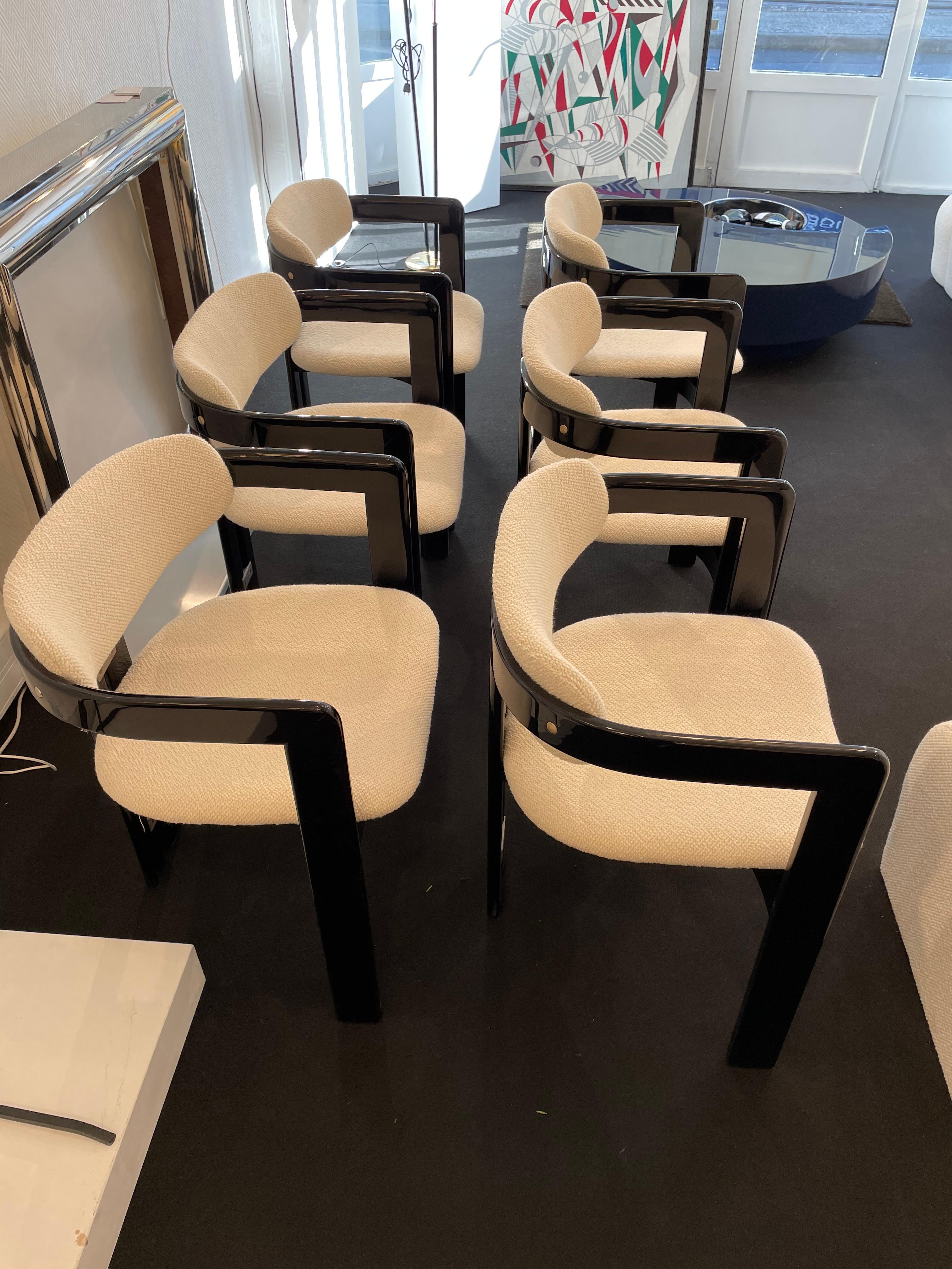 Six Chairs by Augusto Savini 8