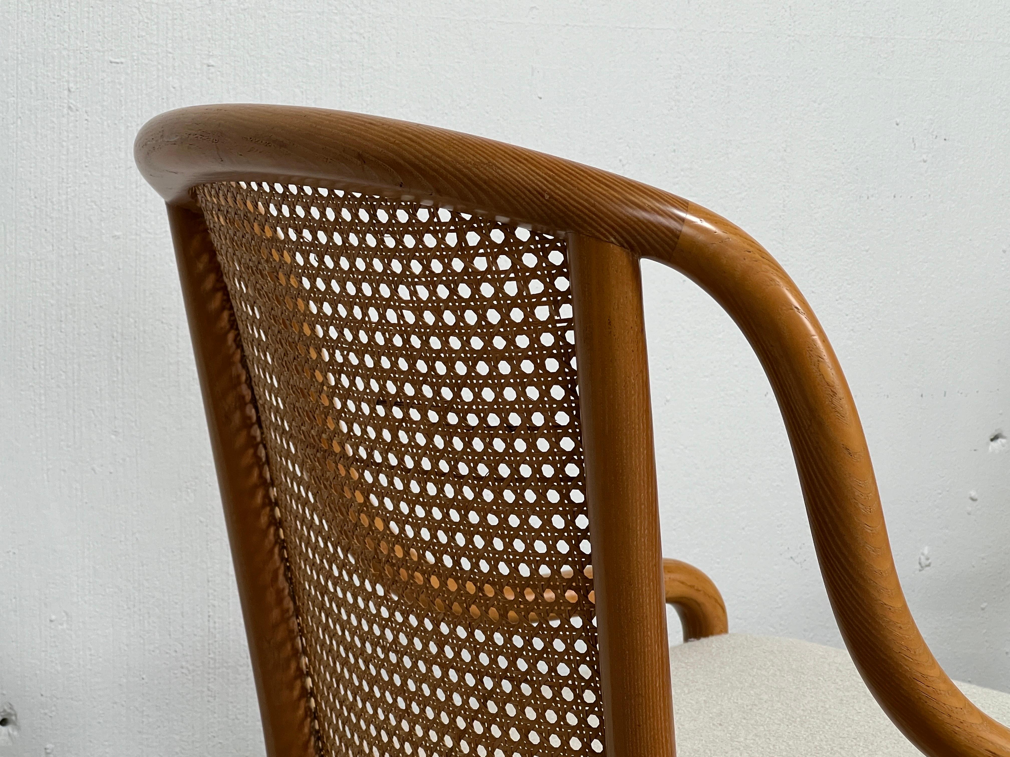 Six Chairs by Ward Bennett in Cane and Ash 14
