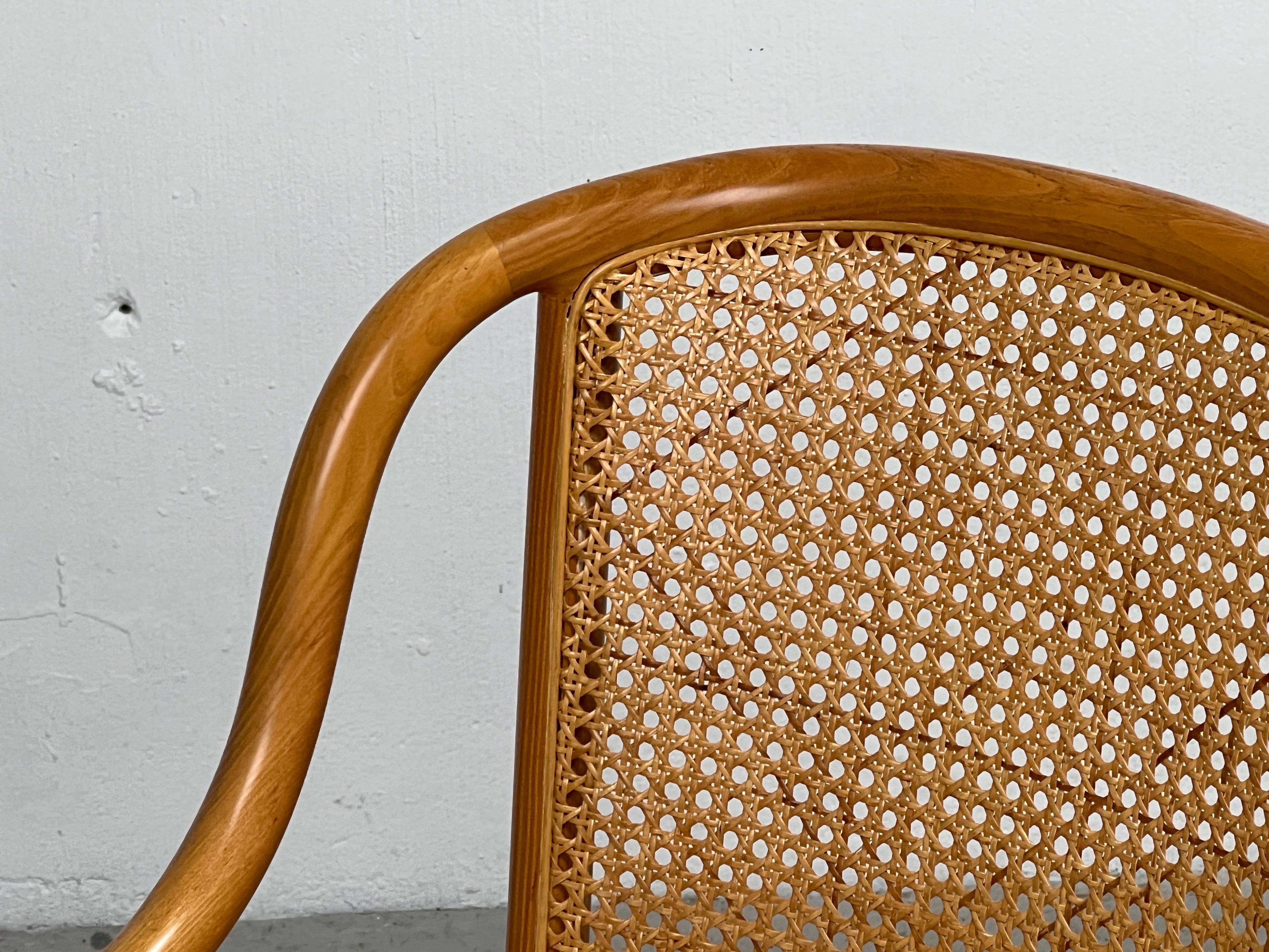 Six Chairs by Ward Bennett in Cane and Ash 5