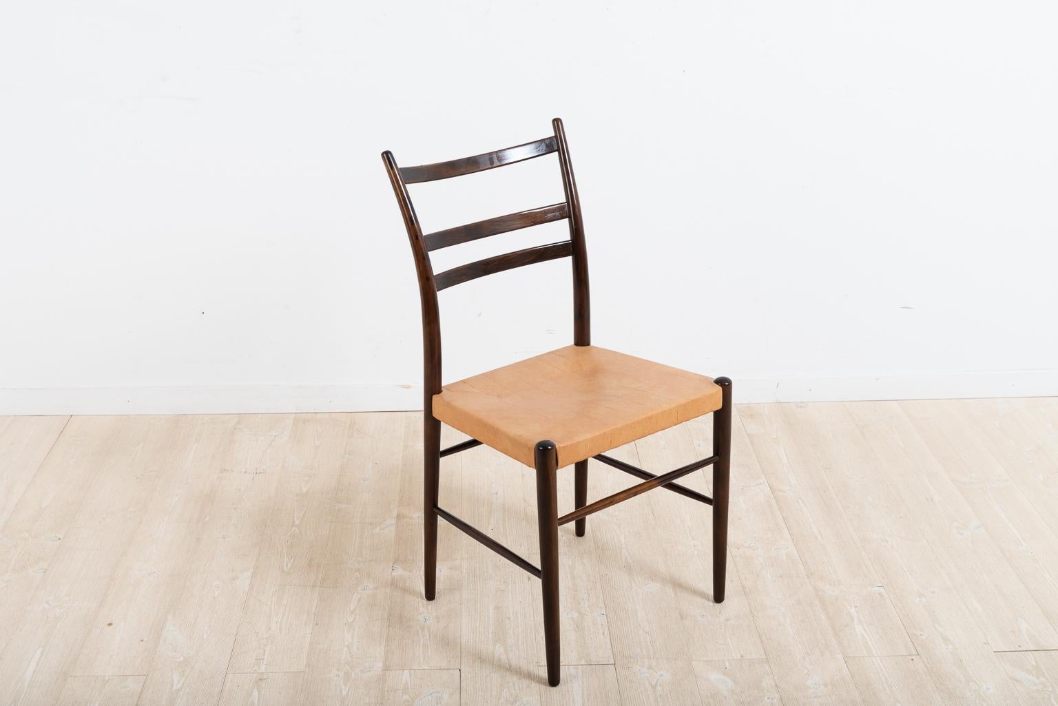 Six Chairs 'Gracell' by Yngve Ekström for Gemla 1