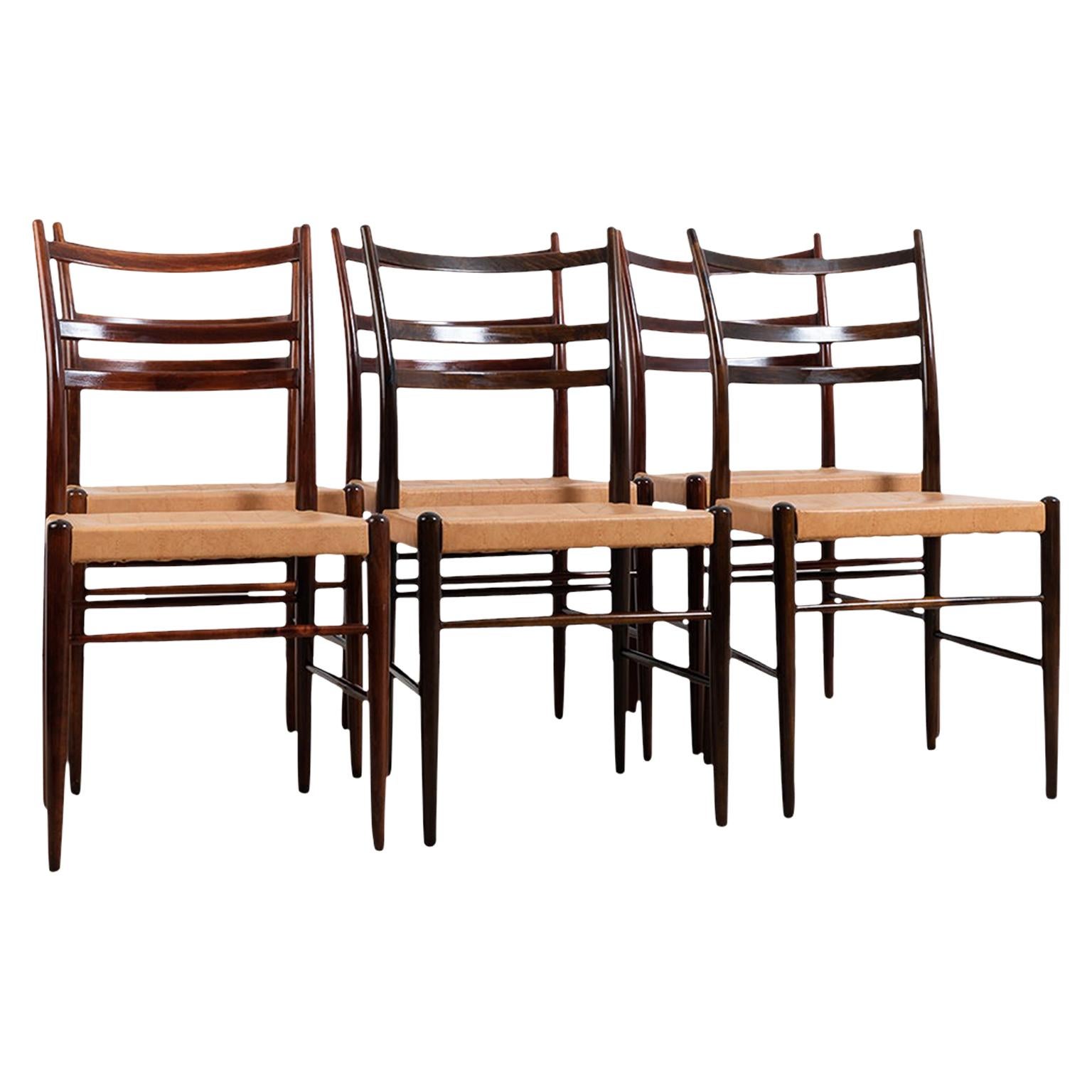 Six Chairs 'Gracell' by Yngve Ekström for Gemla