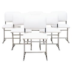 Six chaises, Italie, années 70.