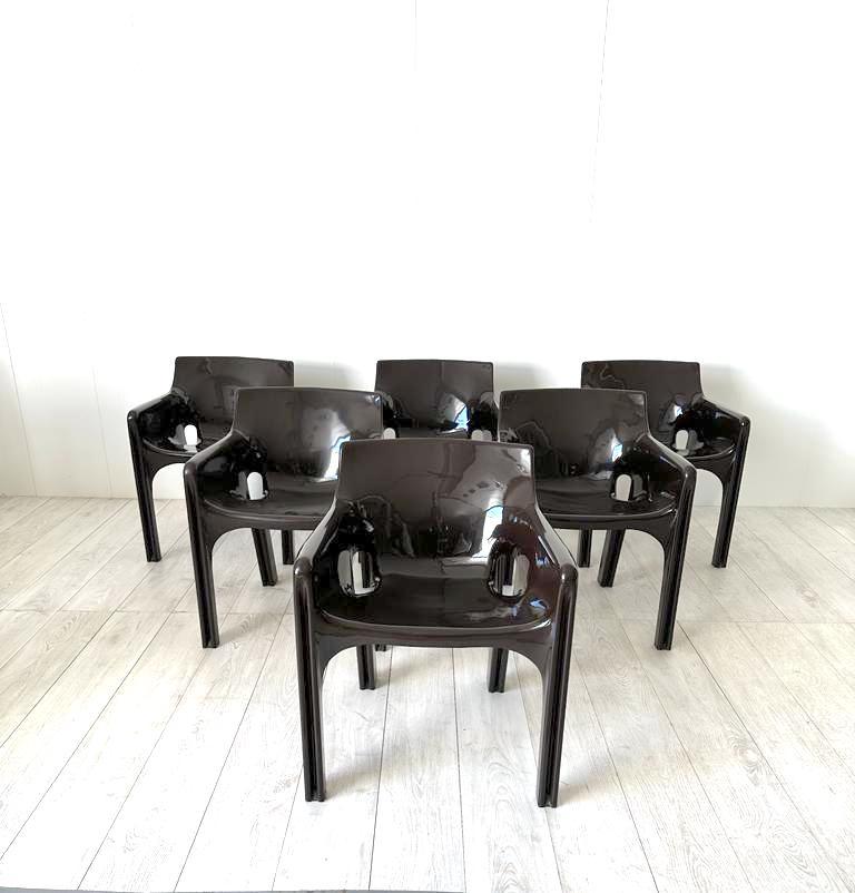Six chairs mod. Gaudì for Artemide In Good Condition In Rivoli, IT
