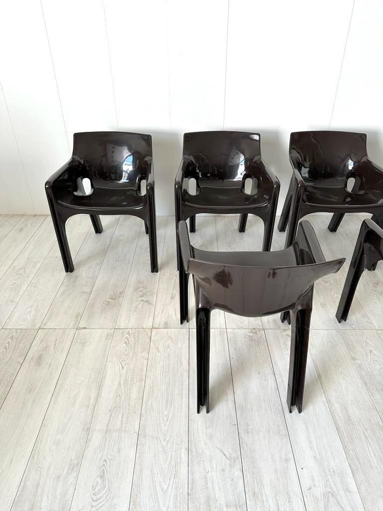 Late 20th Century Six chairs mod. Gaudì for Artemide