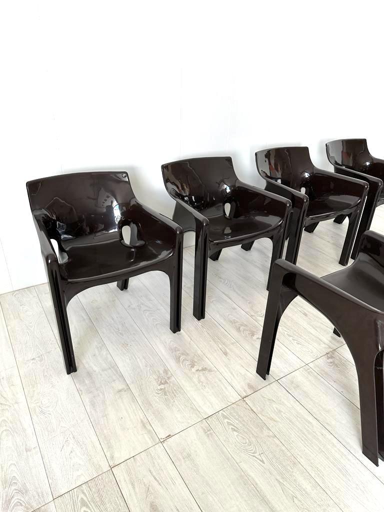 Six chairs mod. Gaudì for Artemide 1