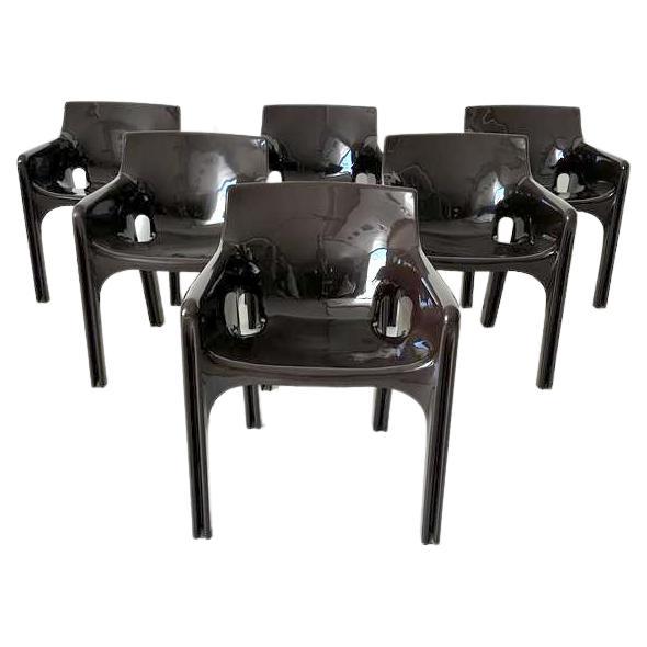 Six chairs mod. Gaudì for Artemide