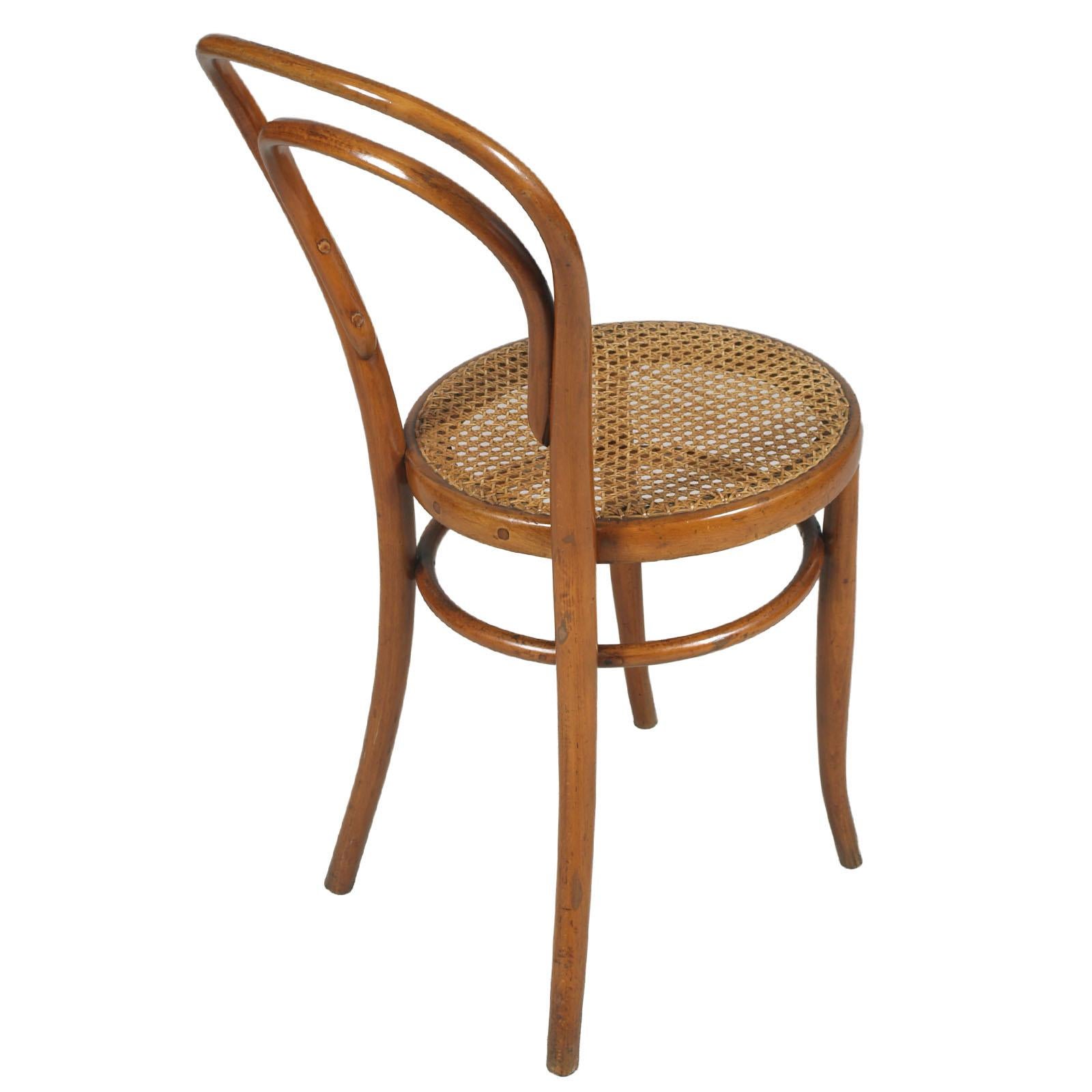 20th Century Six Chairs Model 14 by Thonet, Designed Mid-19th Century, Produced in the 1930s