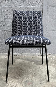 Seis sillas modelo "CM145", de Pierre Paulin, Ed. Meubles TV, Francia, hacia 1954