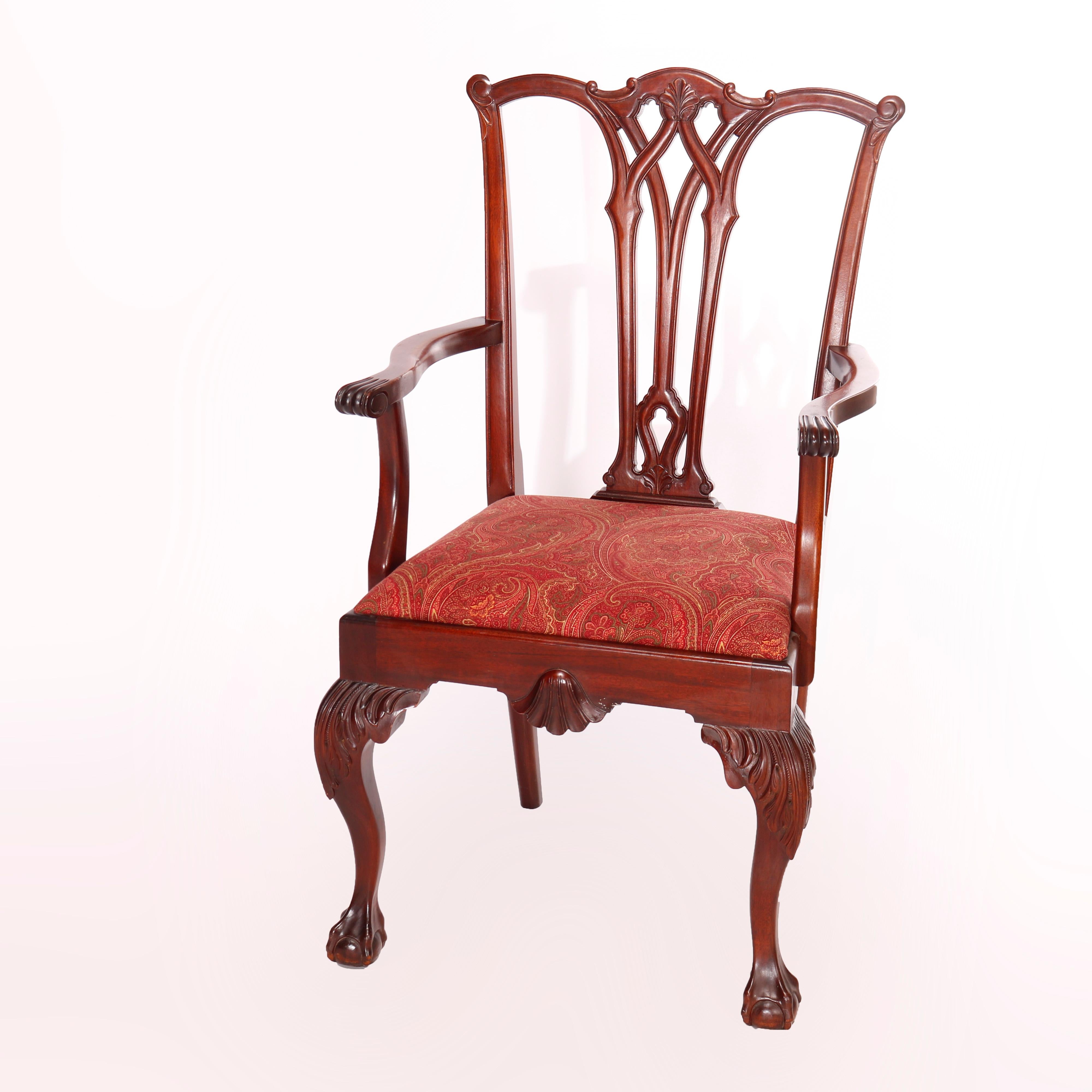 chippendale style dining chairs