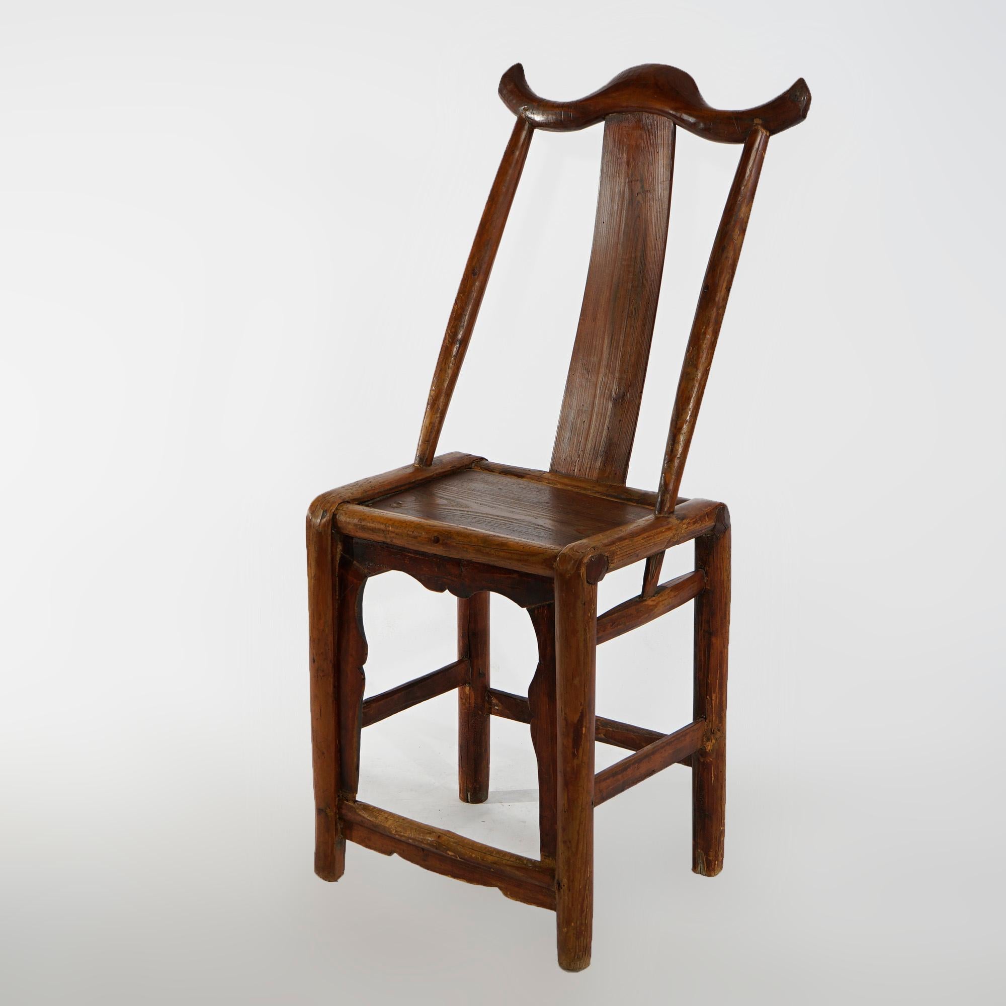 c shaped dining chair