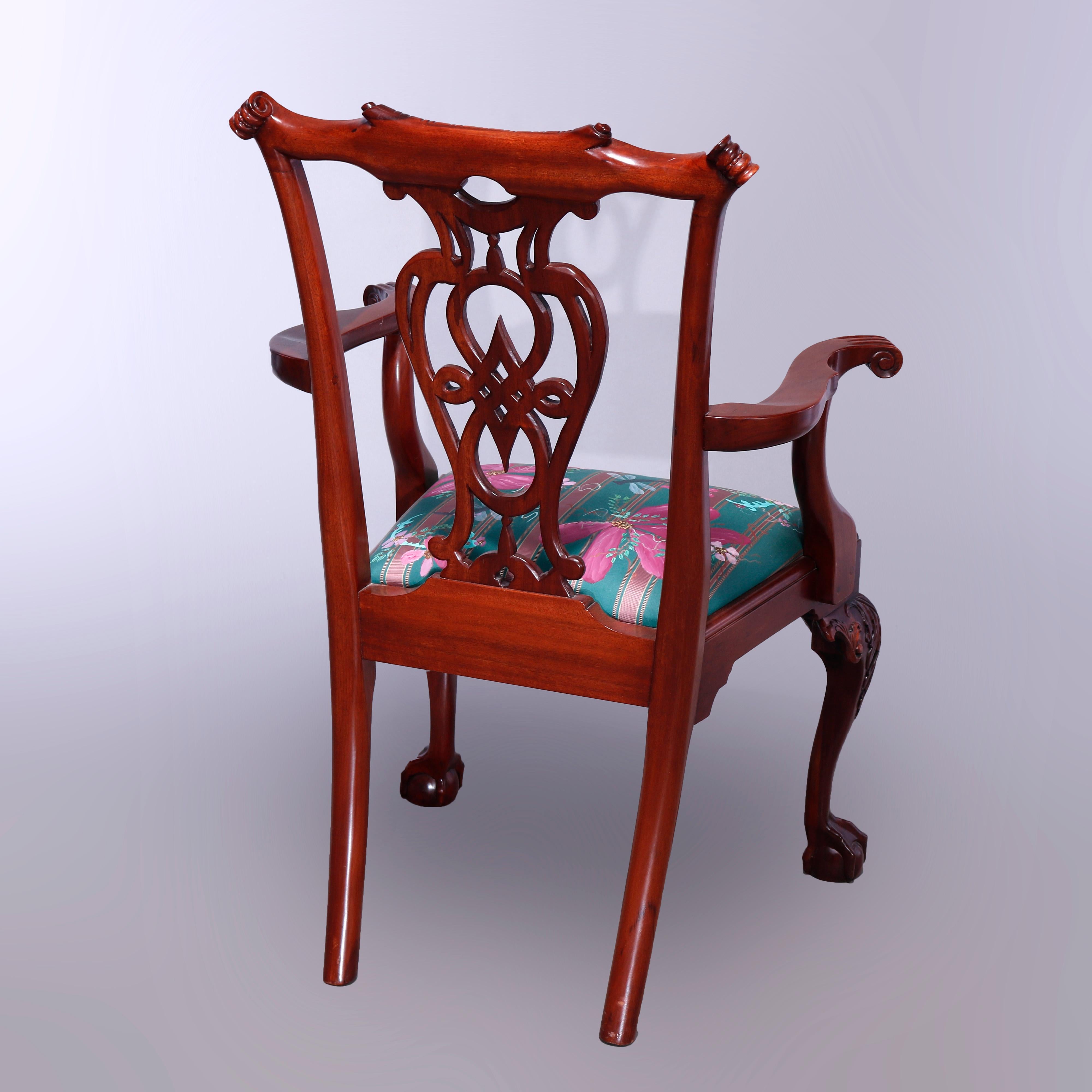 chippendale style chairs