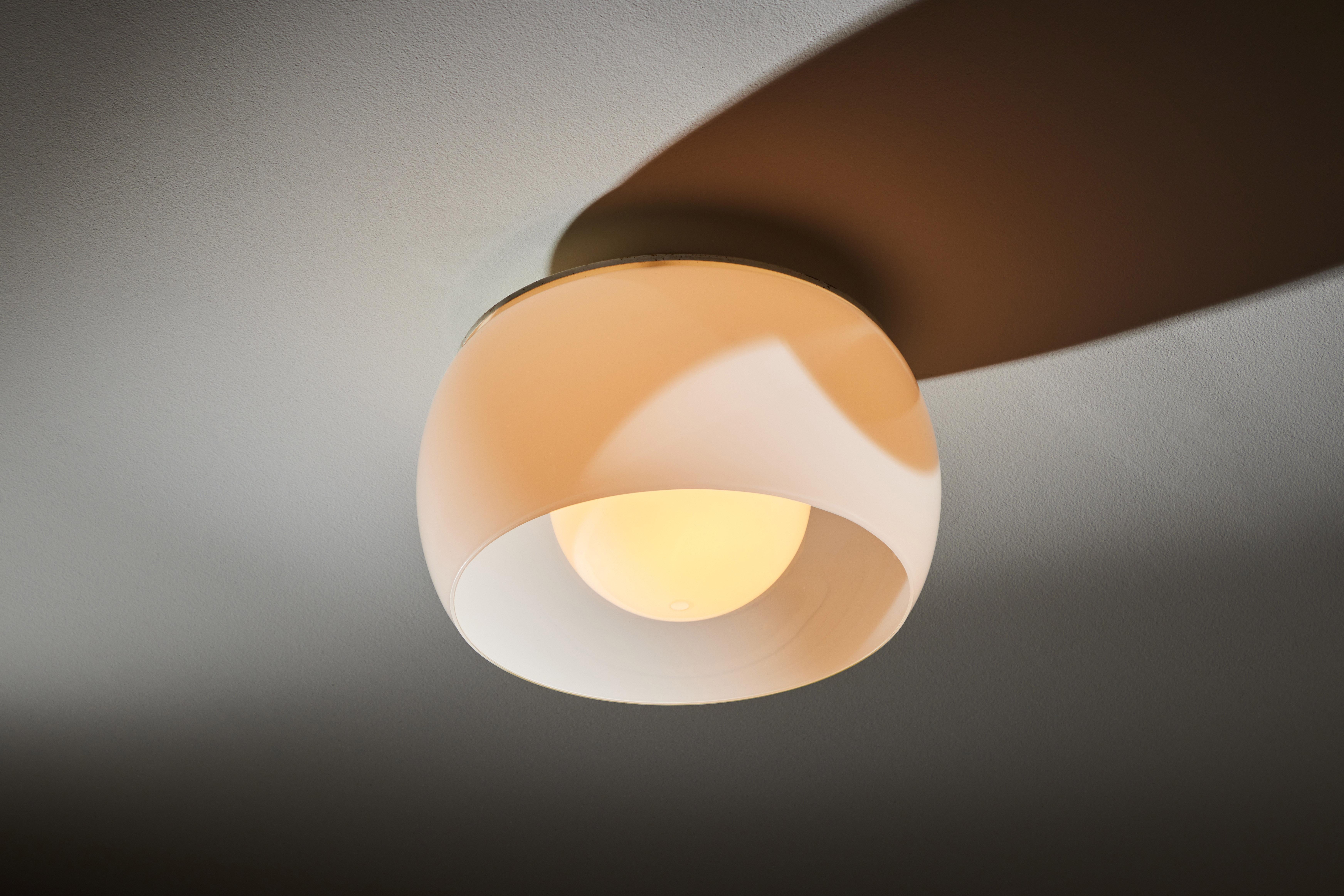 Mid-Century Modern Clinio Flush Mount Ceiling Light by Vico Magistretti for Artemide
