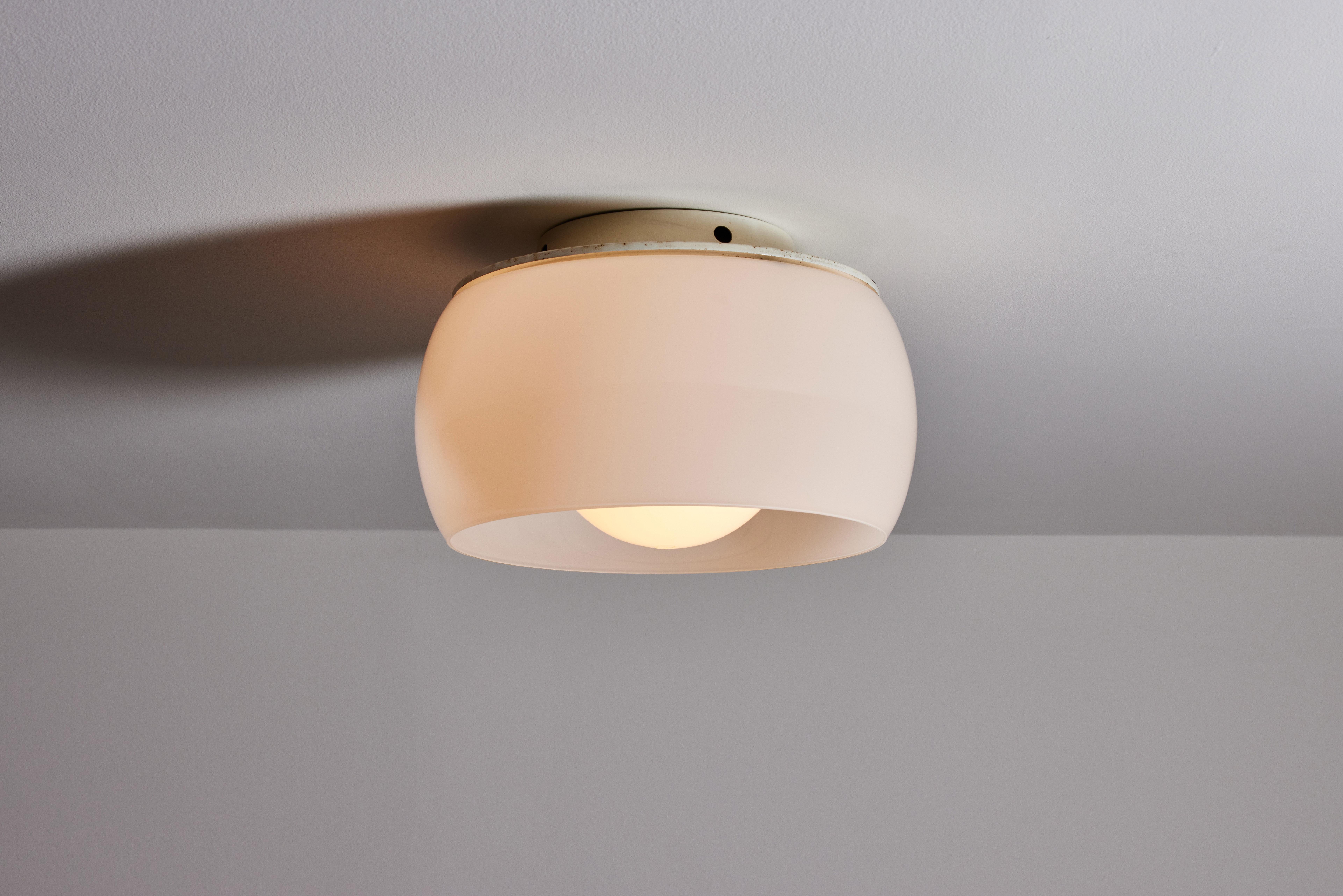 Clinio Flush Mount Ceiling Light by Vico Magistretti for Artemide In Good Condition In Los Angeles, CA