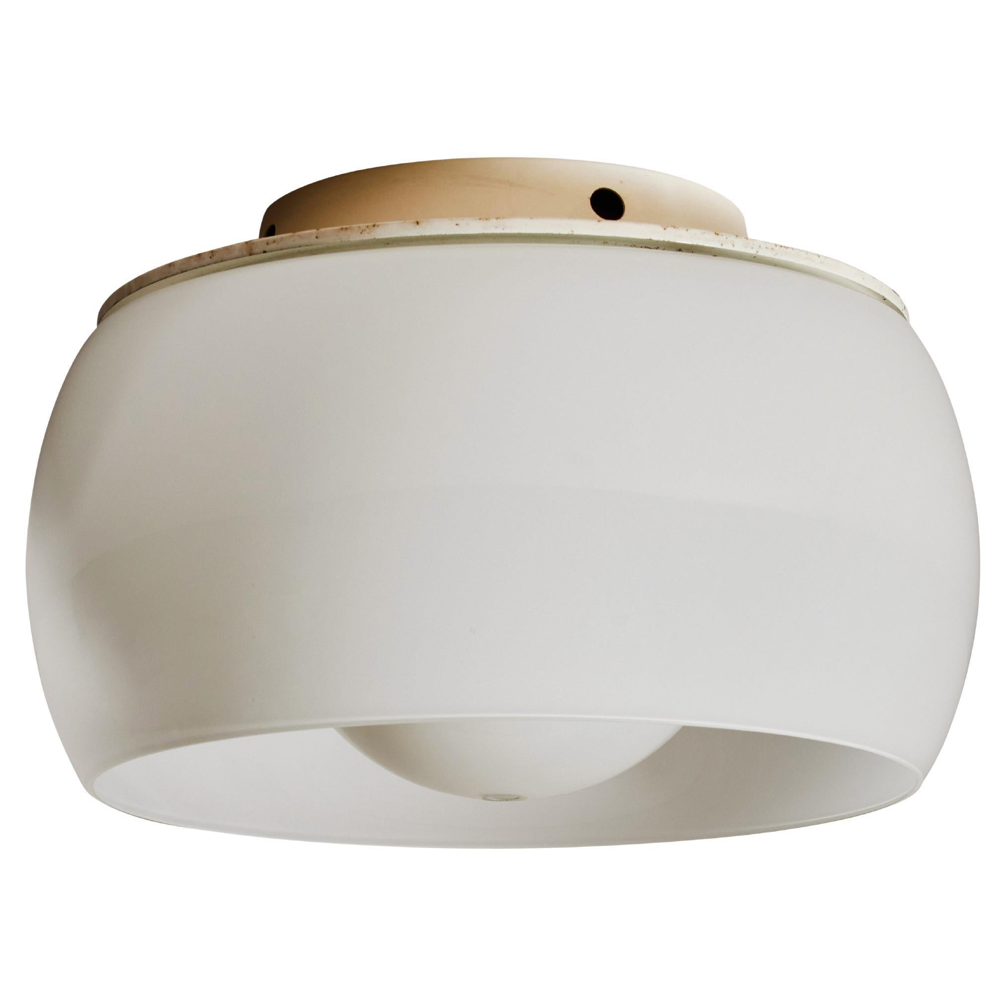 Six Clinio Flush Mount Ceiling Lights by Vico Magistretti for Artemide