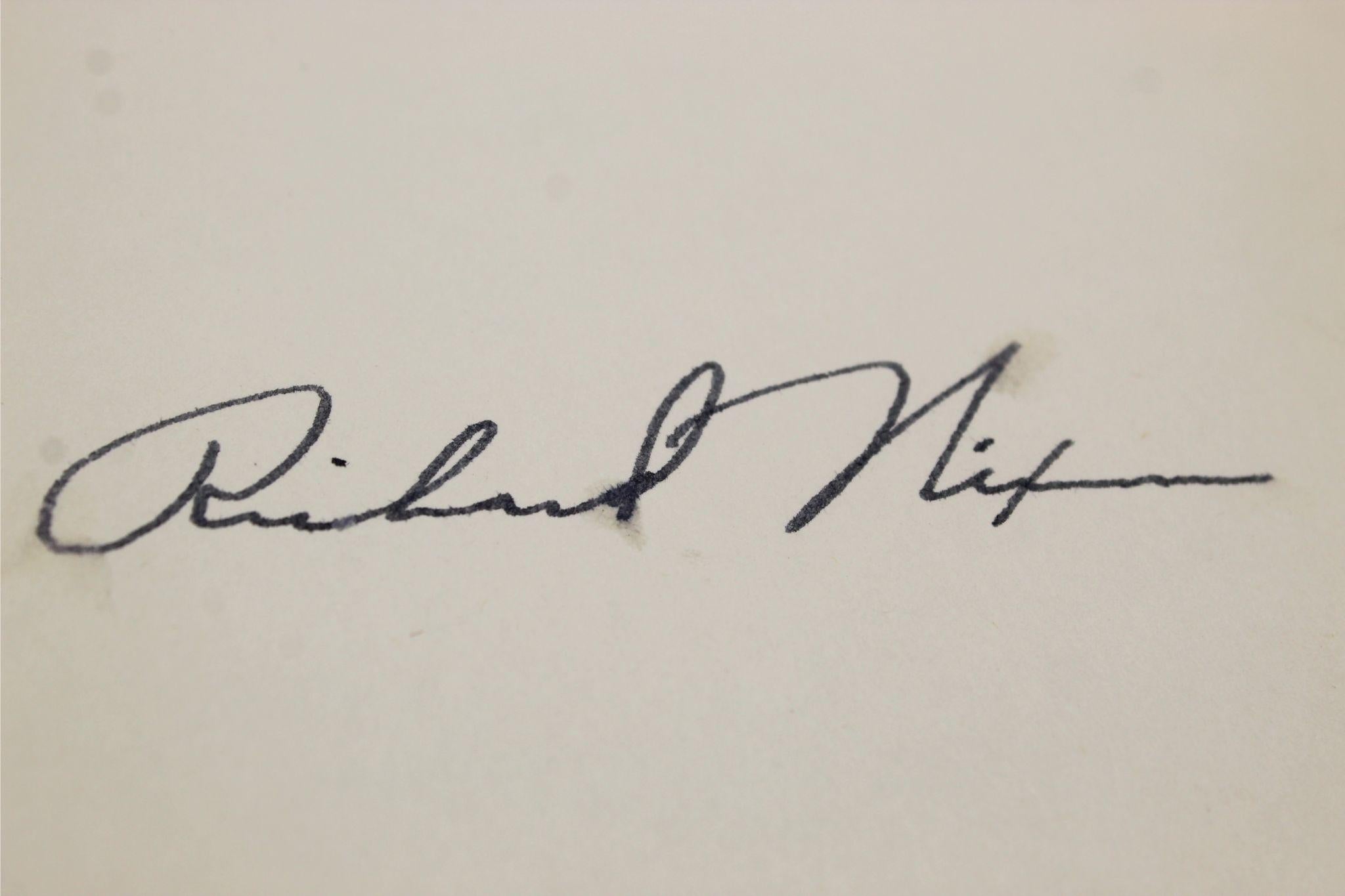 Sechs Crises, signiert von Richard Nixon, Erstausgabe, 1962 im Angebot 3