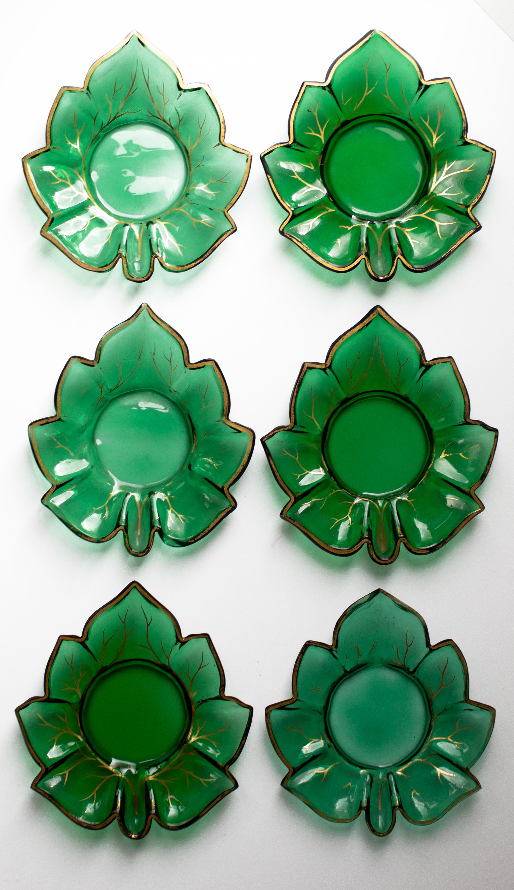 Six Cups with Saucers, Theresienthal, Bohemia c. 1900 For Sale 11